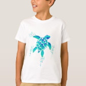 Neptunes schildpad t-shirt (Voorkant)
