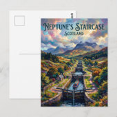 Neptune's Staircase Schotland Briefkaart (Voorkant / Achterkant)