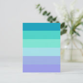 Neptunic Pride Flag  Briefkaart (Staand voorkant)