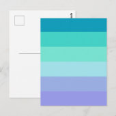 Neptunic Pride Flag  Briefkaart (Voorkant / Achterkant)
