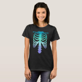 Neptunic Pride Flag Skeleton Neptunic T-shirt (Voorkant volledig)
