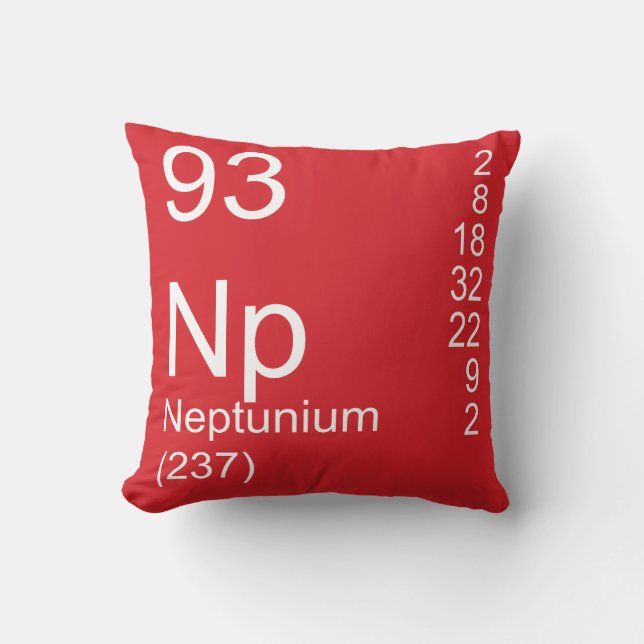 Neptunium Kussen (Voorkant)