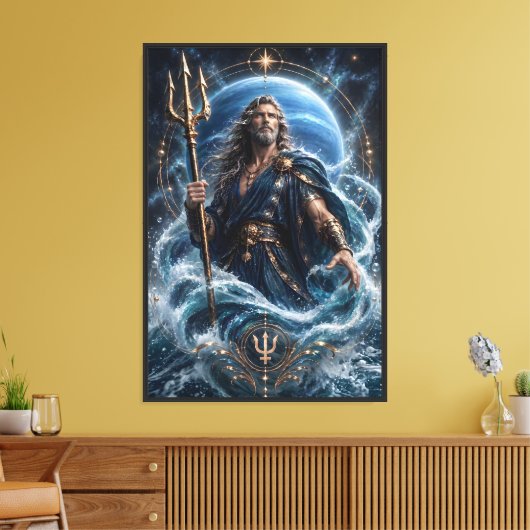 Neptuno Canvas Afdruk (Insitu (Woonkamer))