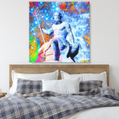 Neptunus Canvas Afdruk (Insitu (Slaapkamer))