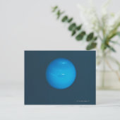 Neptunus, dynamische blauw-groene atmosfeer briefkaart (Staand voorkant)