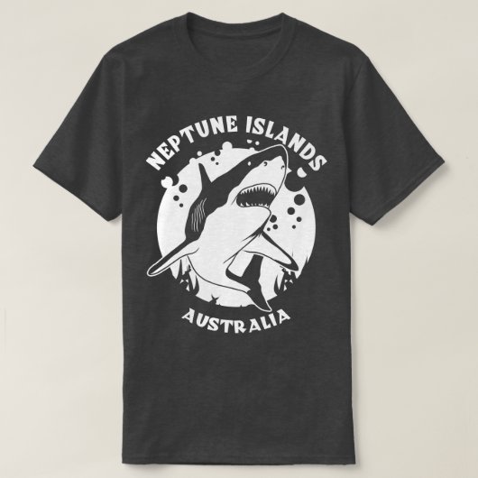 Neptunus Eilanden Duiken T-shirt (Design voorkant)