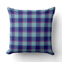 Neptunus en Golfblauw Plaid