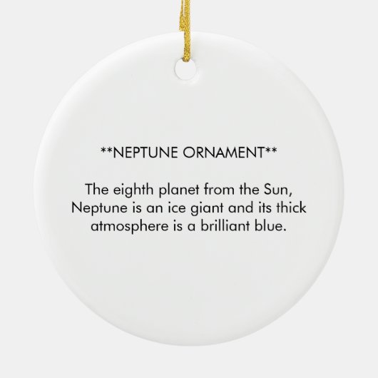 NEPTUNUS ORNAMENT (Achterkant)