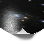 Neptunus Ring Systeem honderden sterrenstelsels We Foto Afdruk (Hoek)