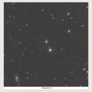 Neptunus Ring Systeem honderden sterrenstelsels We Sticker