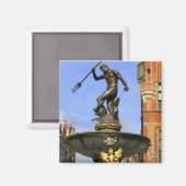 Neptunusbeeld Magneet (Voorkant / Achterkant)