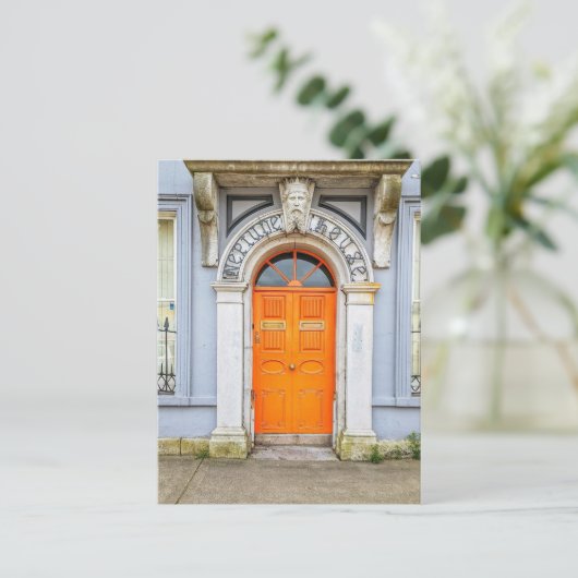 Neptunusdeur Feestdagenkaart (Staand voorkant)