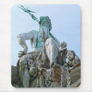 Neptunusfontein in Berlijn Muismat