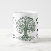 nepvoedselbos grote koffiekop (Voorkant)