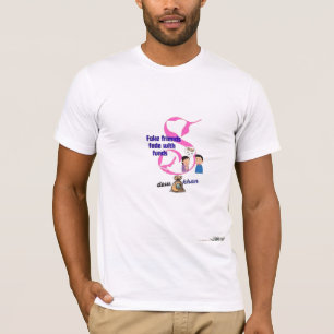 Nepvrienden, hebzuchtige vrienden t-shirt