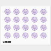 Nepwas Envelope Zegel Stijl 4 Paars 9 (Vel)
