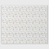 Nepwitte hout cadeaupapier (Vlak)
