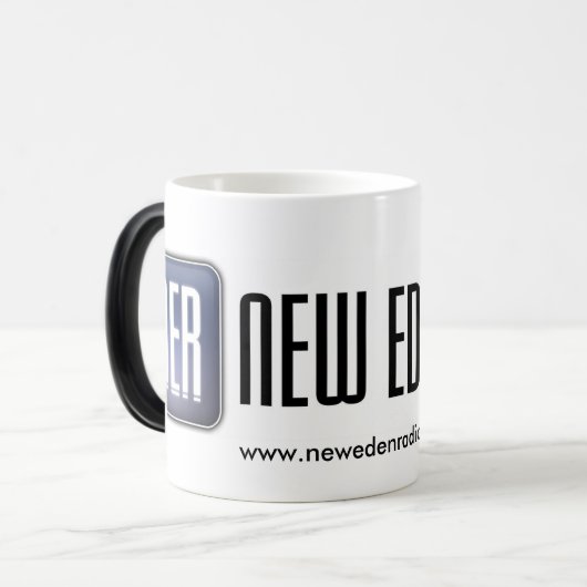 NER Morphing-Mok Magische Mok (Voorkant links)