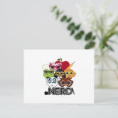 Nerd 3 briefkaart (Staand voorkant)