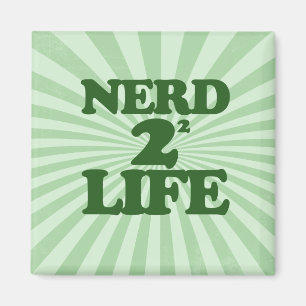 Nerd 4 Life Magneet