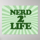 Nerd 4 Life Poster (Voorkant)