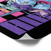 Nerd Alert - S - Schattigee Unicorn Scientist Stic Poster (Hoek)