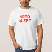 Nerd Alert T-shirt (Voorkant)