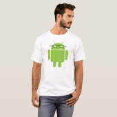 Nerd Android T-shirt (Voorkant volledig)