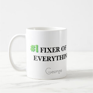 Nerd Award: Fixer of Alles - gepersonaliseerde mug Koffiemok