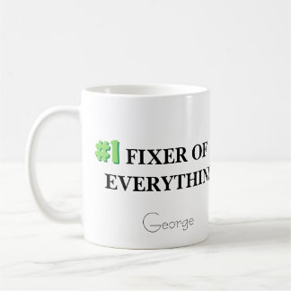 Nerd Award: Fixer of Alles - gepersonaliseerde mug Koffiemok