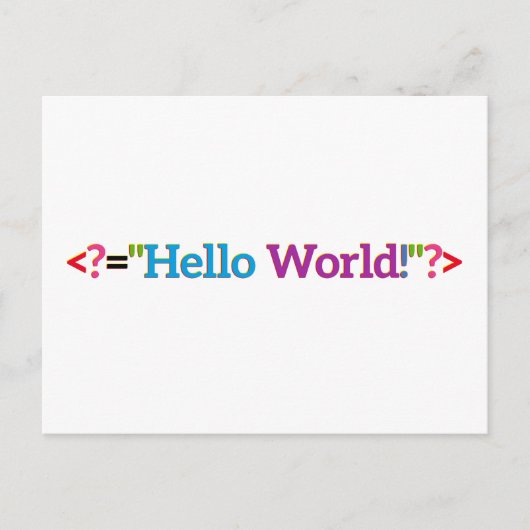 Nerd Baby Spullen Briefkaart (Voorkant)