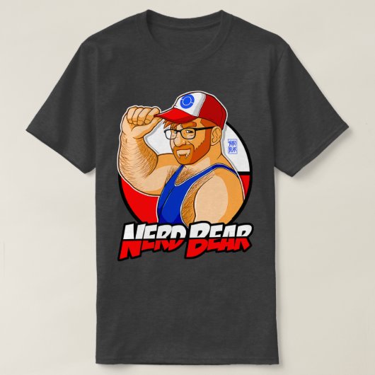 NERD BEER GINGER T-SHIRT (Design voorkant)