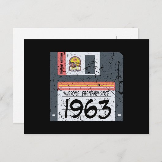 Nerd Birthday 196 Briefkaart (Voorkant / Achterkant)