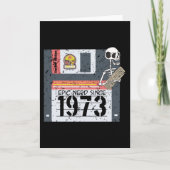 Nerd Birthday 1973 Kaart (Voorkant)
