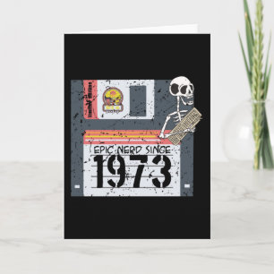 Nerd Birthday 1973 Kaart