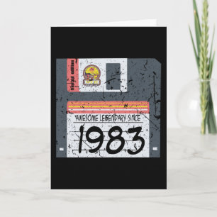 Nerd Birthday 1983 Kaart