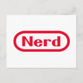Nerd Briefkaart (Voorkant)