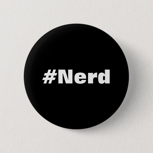 #Nerd Button (Voorkant)