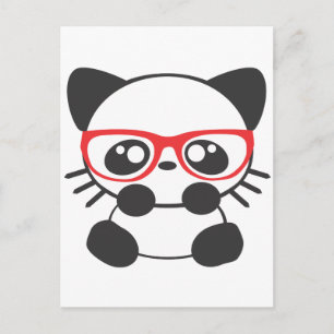 Nerd Cat Briefkaart