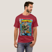Nerd Comic Gift - Shaolin Nuclear Power Hamsters T-shirt (Voorkant volledig)