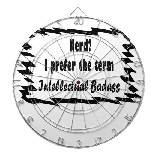 Nerd? Dartbord (Voorkant)