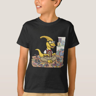 Nerd Dinosaur Comics Boek Superheld Actiefiguren T-shirt