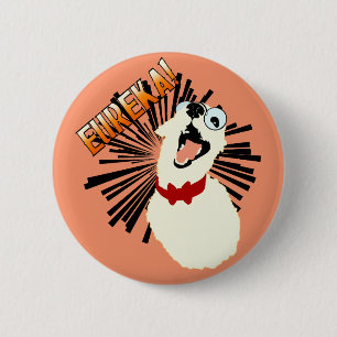 Nerd Dog Ronde Button 5,7 Cm