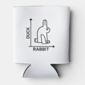 Nerd Duck Rabbit Math Physics Geek Blikjeskoeler (Voorkant)