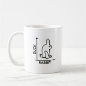 Nerd Duck Rabbit Math Physics Geek Koffiemok (Links)