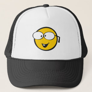 Nerd Emoji Trucker Pet