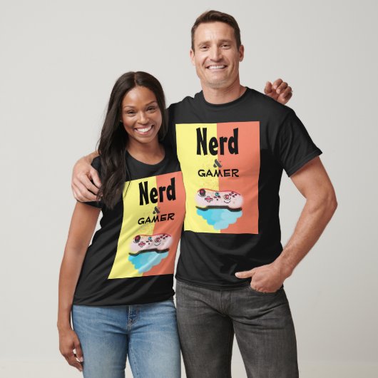 NERD EN GAMER T-SHIRT (Unisex)