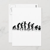 Nerd Evolution Briefkaart (Voorkant / Achterkant)