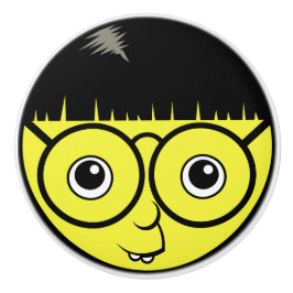 Nerd Face Keramische Knop