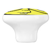 Nerd Face Keramische Knop (Zijkant)